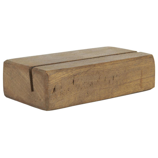 Lb Laursen Holzklotz z. B. für Karten, Logoschild usw.