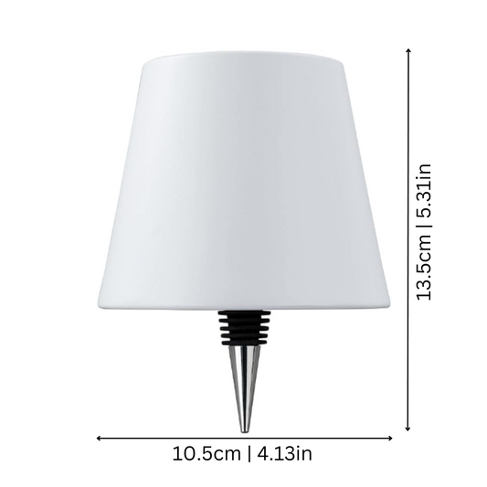 LED Tischlampe mit Flaschenkorken