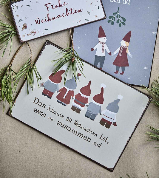 Metallschild Lb Laursen