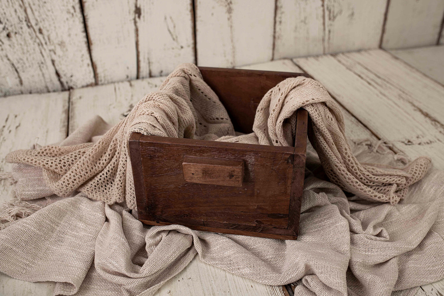 classic wooden crate
