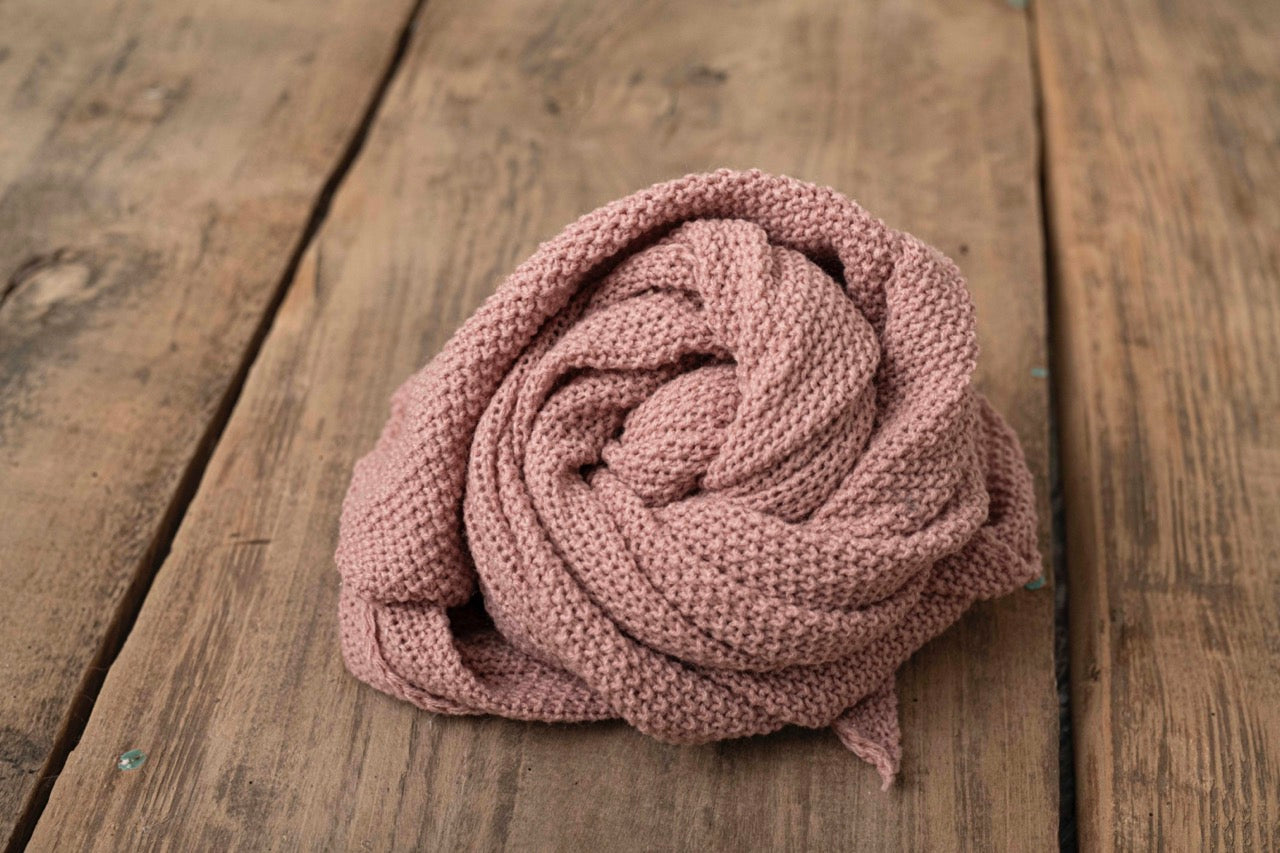 Triangle-Wrap knit