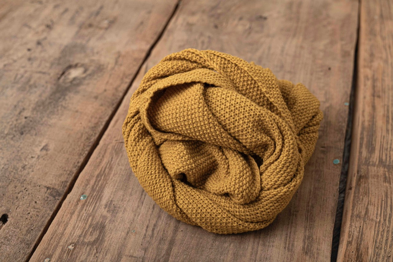 Triangle-Wrap knit