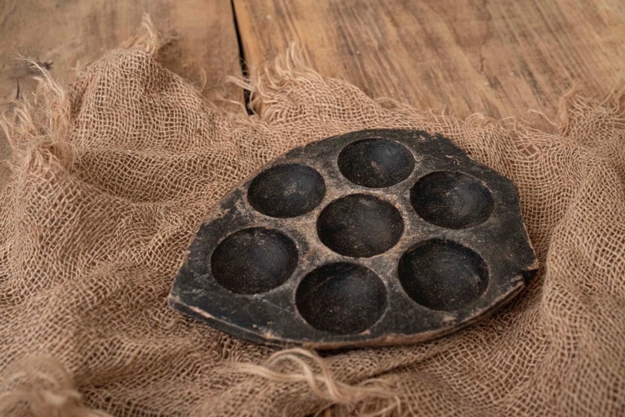 Poffertjes-Schale aus Speckstein