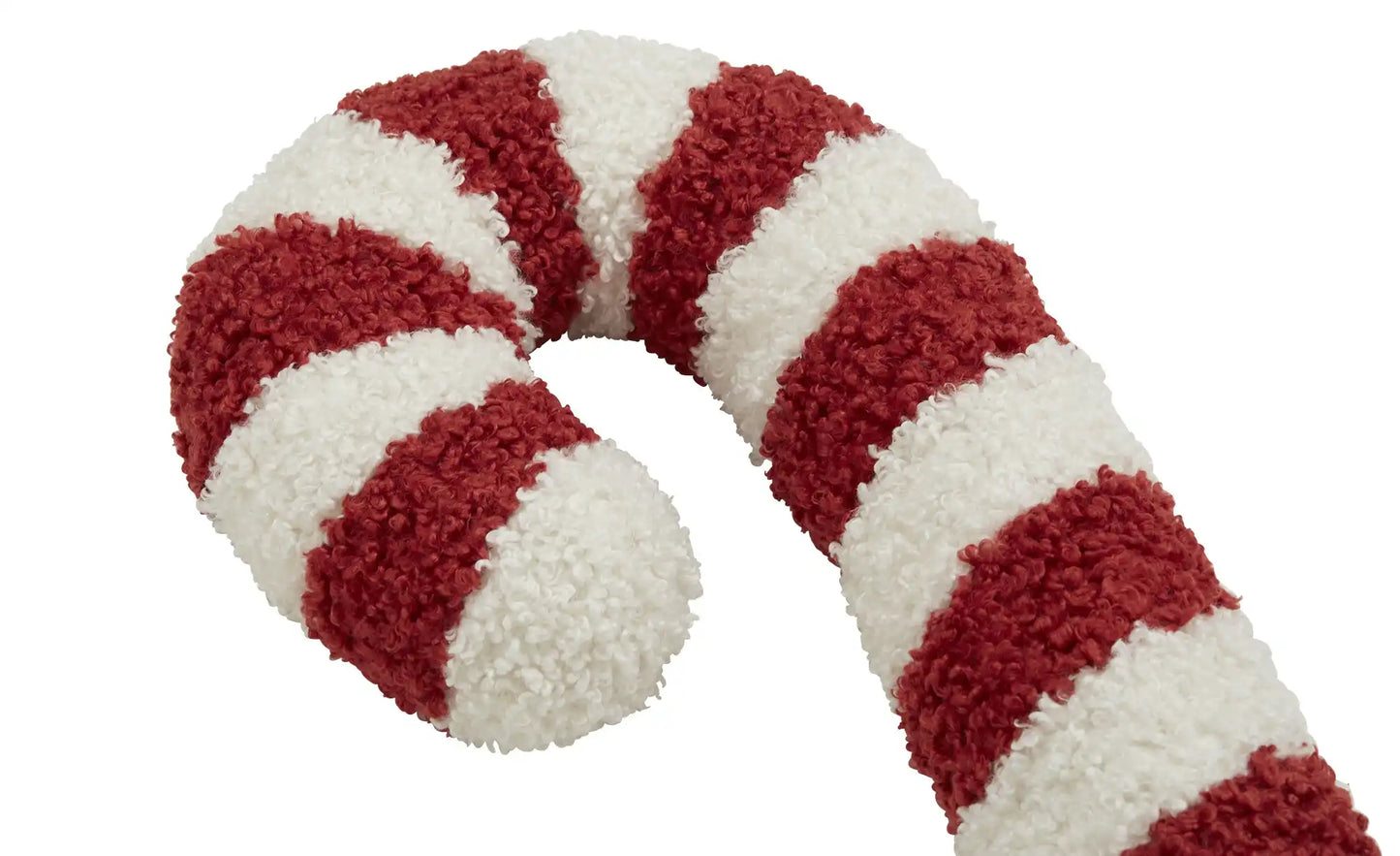 Candy cane Pillow light red