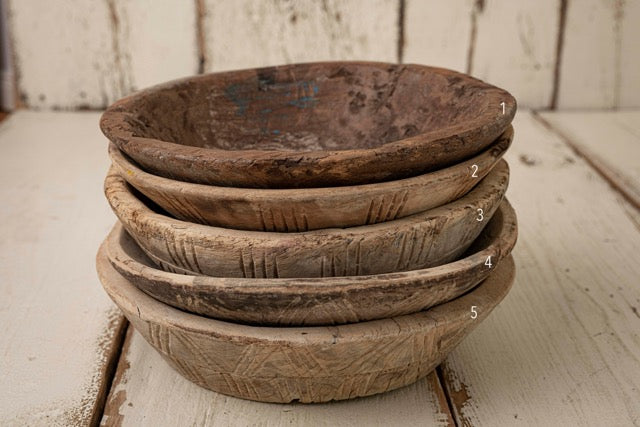 Wooden bowl