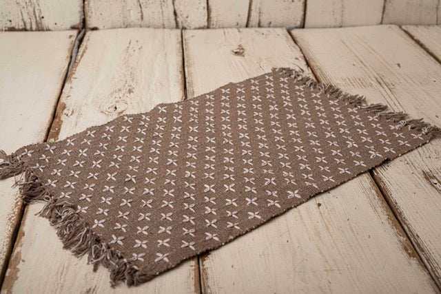 Cozy brown carpet