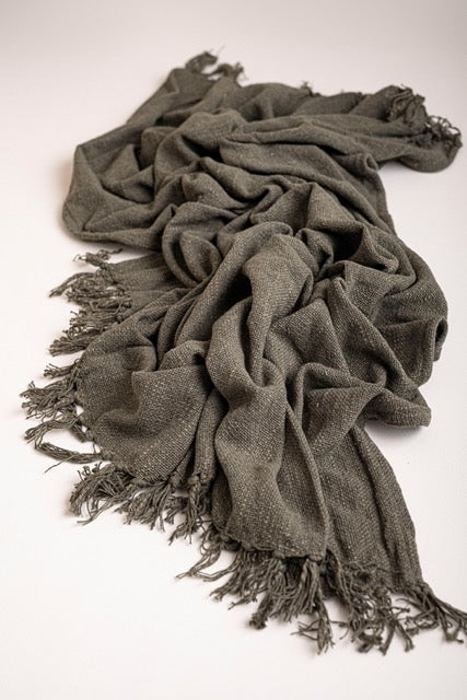 cozy jute blanket