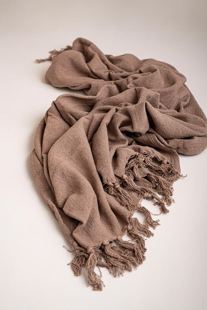 cozy jute blanket