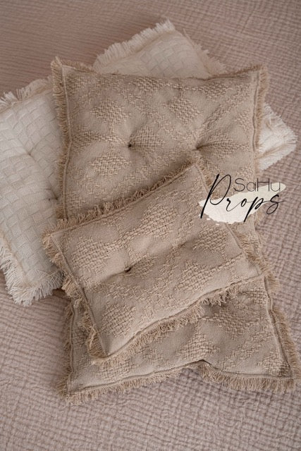 Matratzen Set beige mit Muster