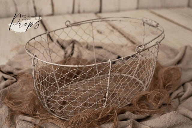 Wire basket oval