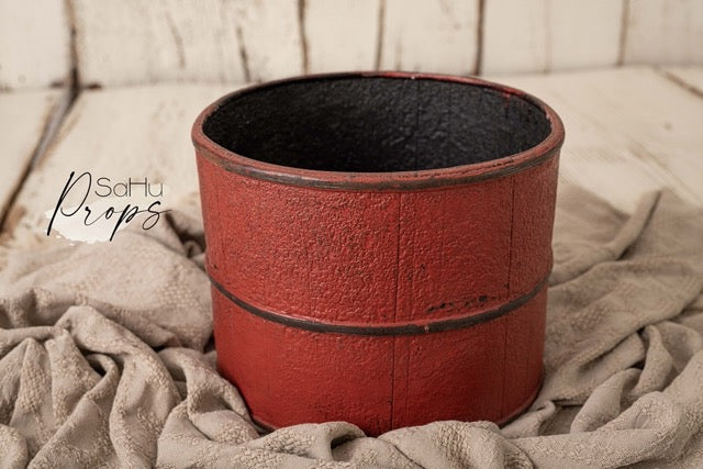 antique water bucket