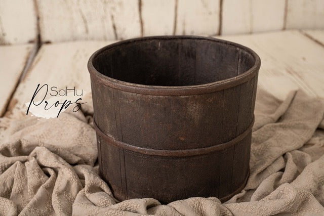 antique water bucket