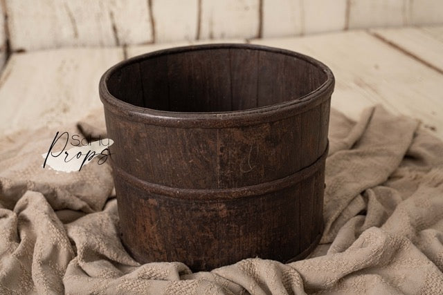 antique water bucket