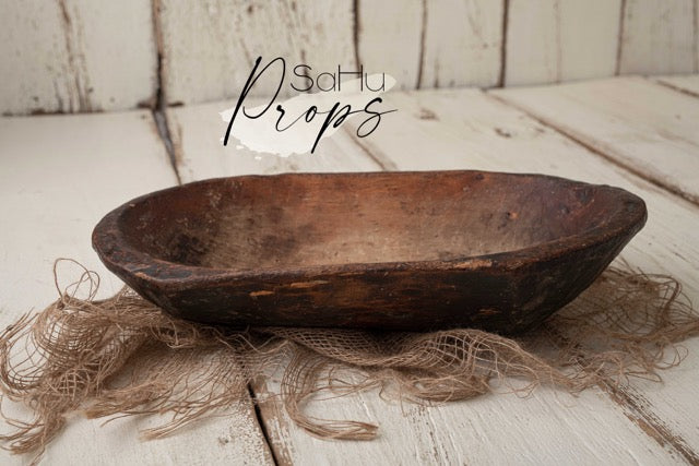 Wooden throug