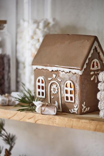 Haus für Teelicht Stillenat Gingerbread