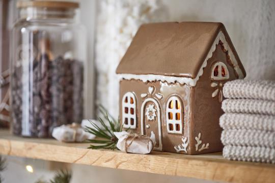 Haus für Teelicht Stillenat Gingerbread