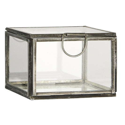 Glasschachtel mit Deckel