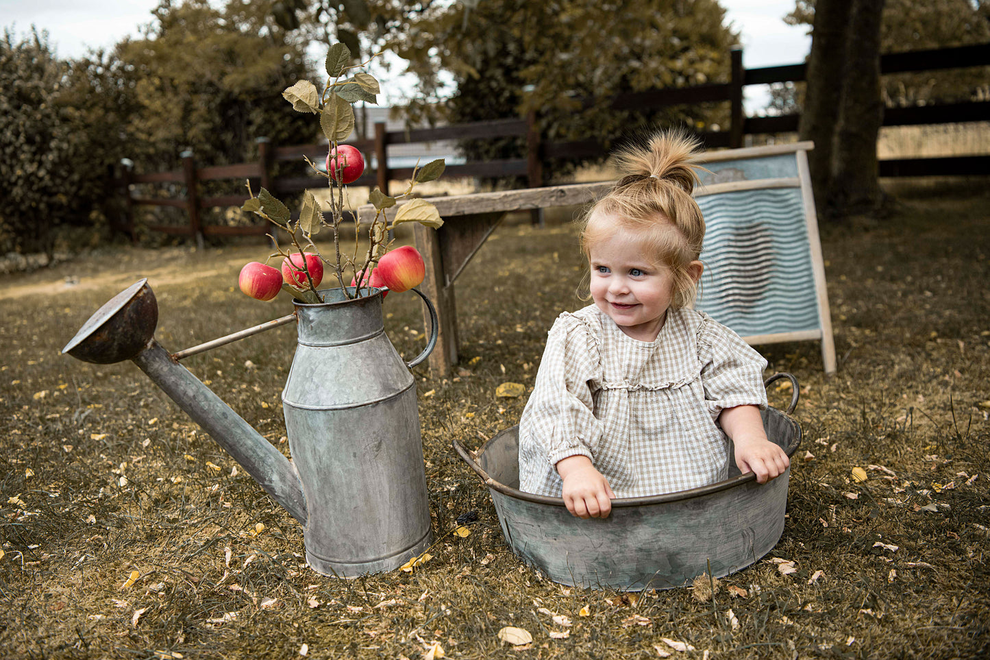 Vintage watering can