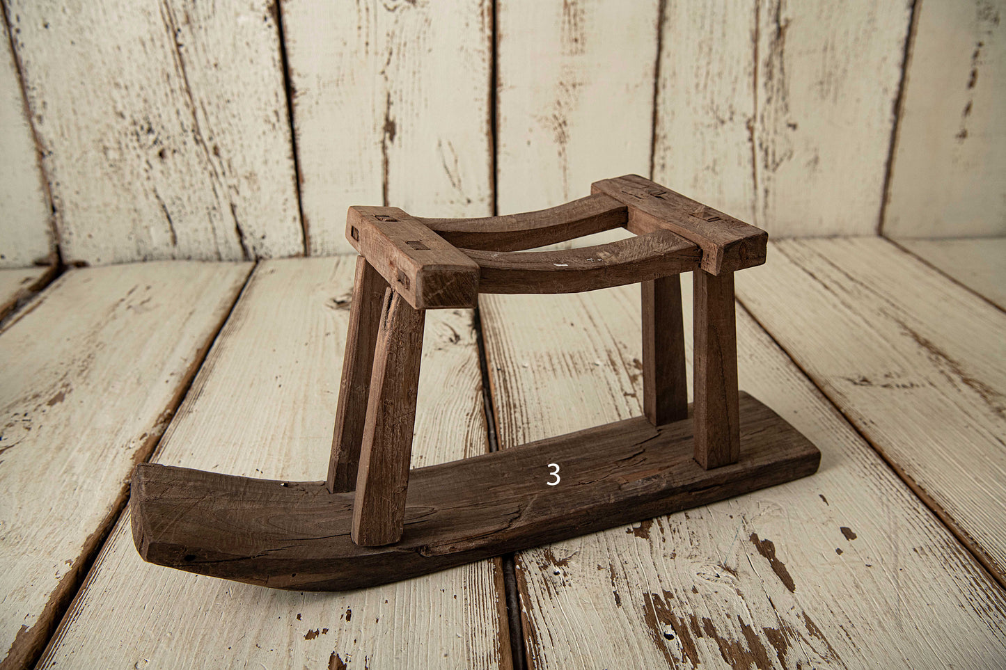 antiker Holzschlitten