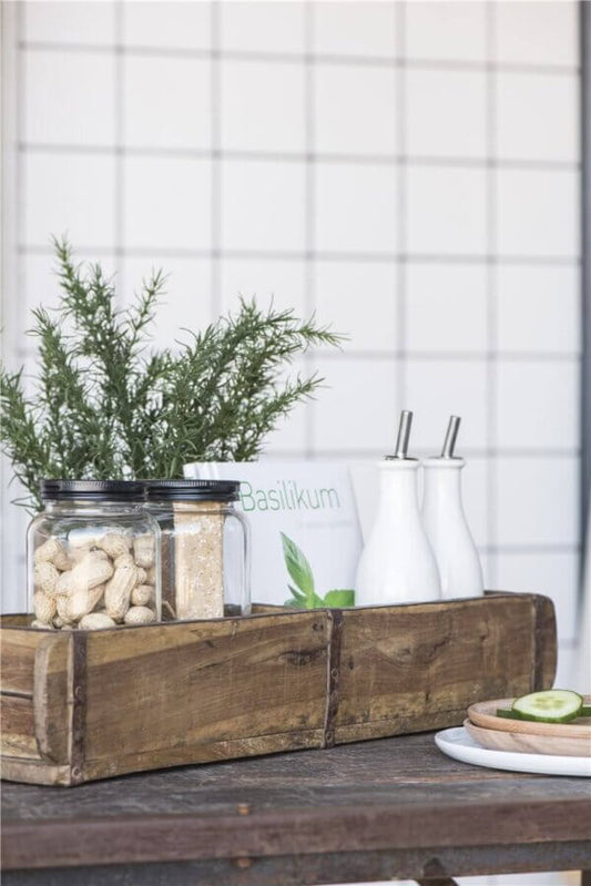 Ziegelform doppelt mit Unterteilung