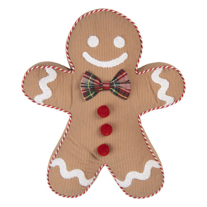gingerbread man pillow