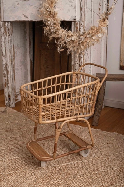 Wicker cart