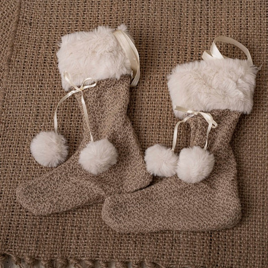 Boho Weihnachtsstrumpf