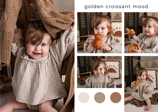 Golden croissant mood