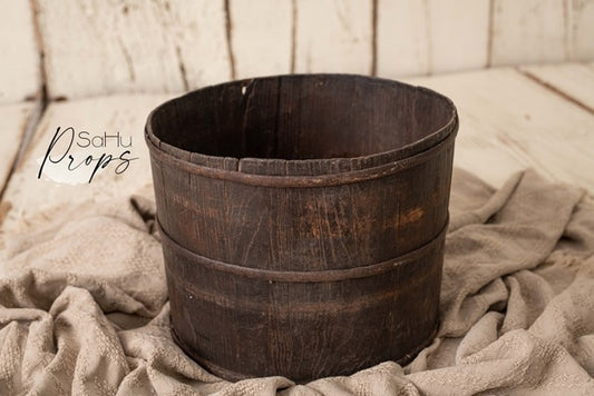 antique water bucket